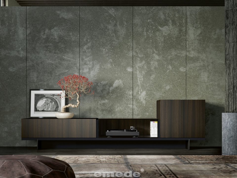 mueble oscuro tendencia decorativa 2016